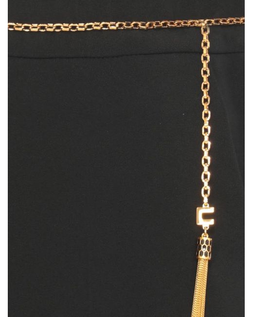 Elisabetta Franchi Black Shorts