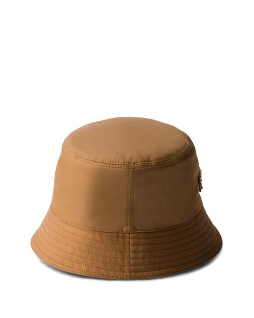Prada Brown Re-Nylon Bucket Hat