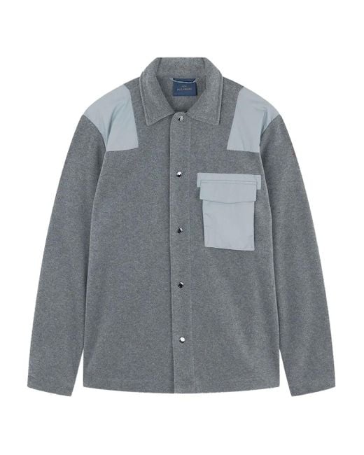 Camicia Con Inserti di Paul & Shark in Gray da Uomo