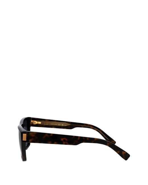 Dunhill Black Rectangle Sunglasses for men