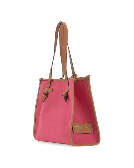 Gianni Chiarini Pink Marcella Tote Bag