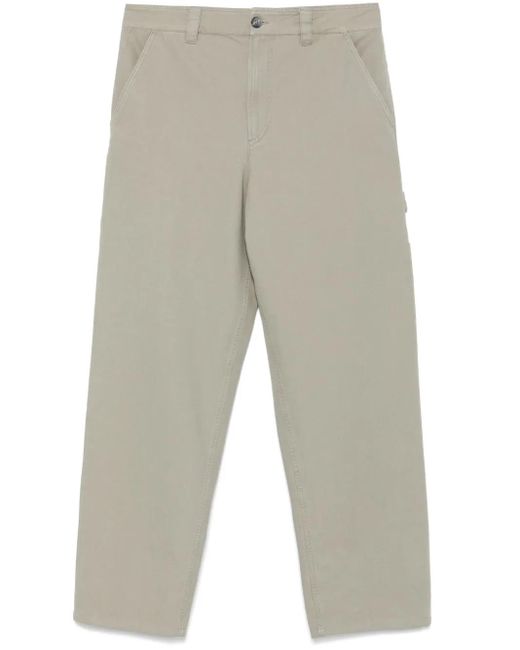 A.P.C. Gray Fergus Trousers for men