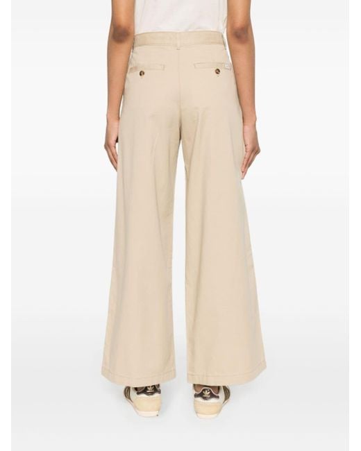 Levi's Natural Pleated Wideleg Trouser Clothing