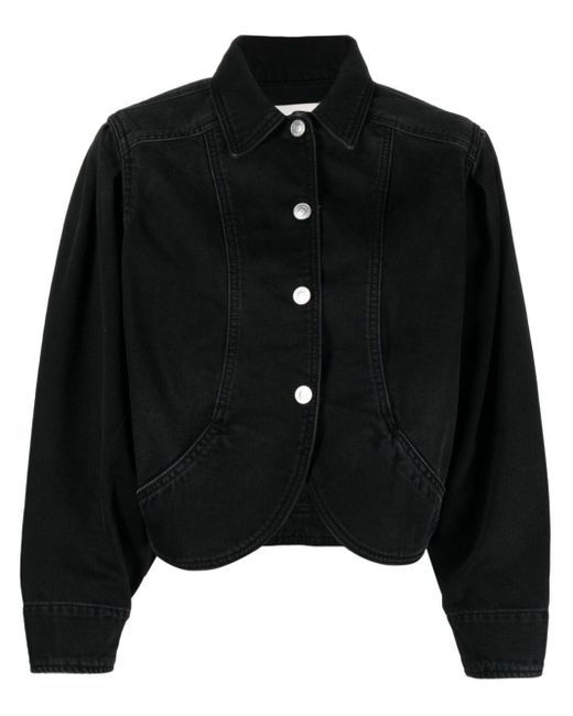 Isabel Marant Black Valette Denim Jacket