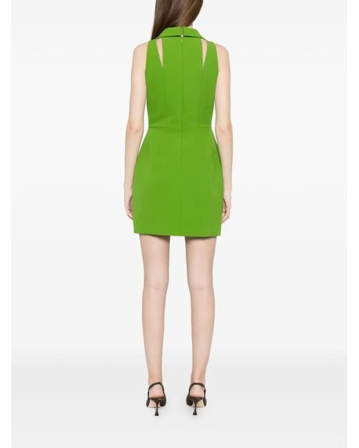 Elisabetta Franchi Green Short Dresses