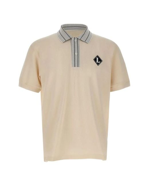 Lacoste Natural Classic Fit Polo With Crest for men