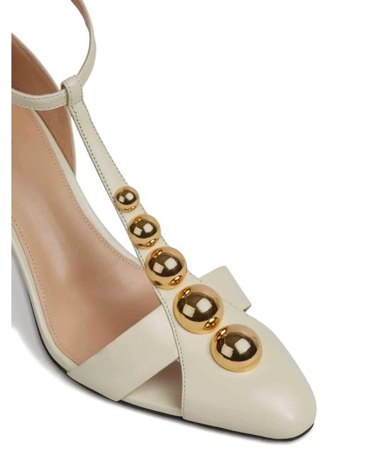 Chloé White Lambskin Sandals