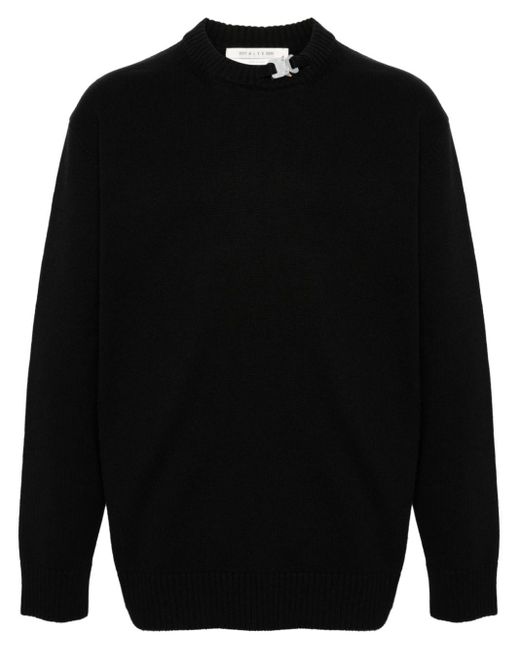 Maglione con fibbia di 1017 ALYX 9SM in Black da Uomo