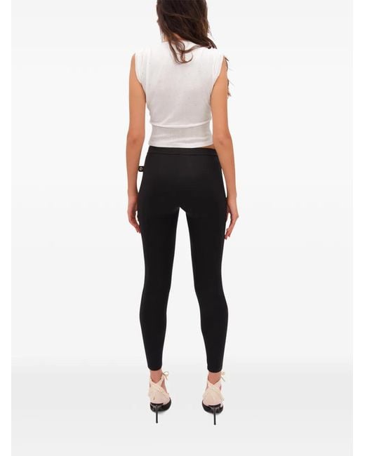 Leggins Brunch Area de color Black
