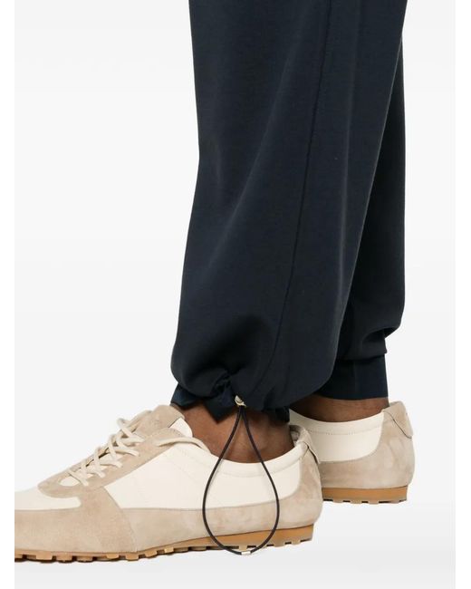 Herno Blue Drawstring Trousers