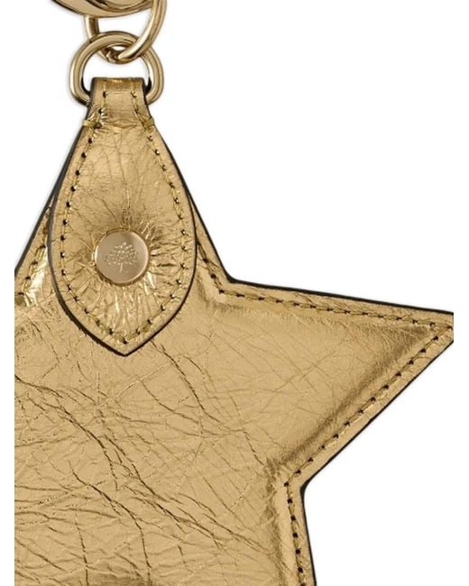 Mulberry Metallic Porte-Clés Star