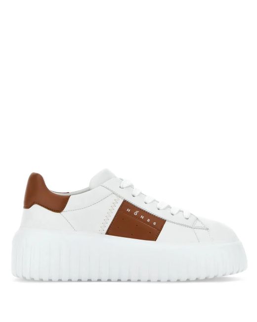 Hogan White Logo Sneakers