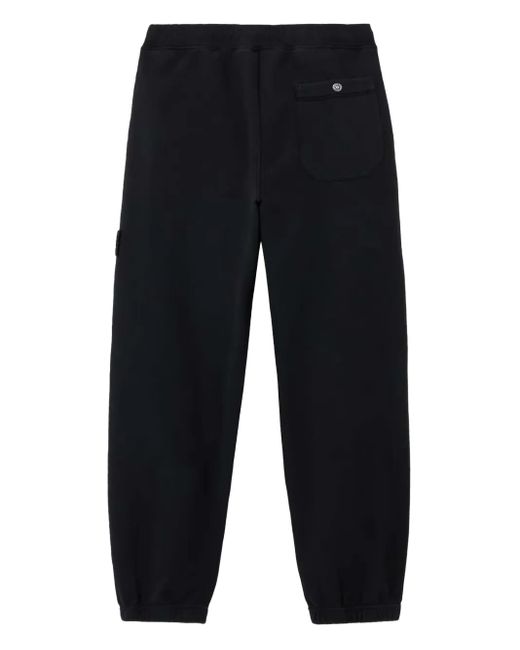 Pantalones de chándal con parche Compass Stone Island de hombre de color Blue