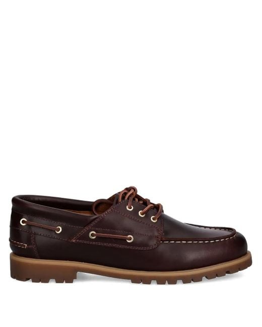 Vagabond Brown Joslyn Leather Boat Shoes
