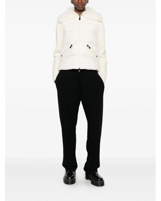 Moncler Natural Fur Collar Jacket