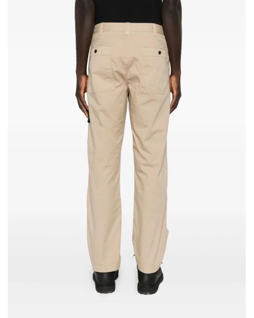 メンズ Stone Island パッチポケット パンツ Natural