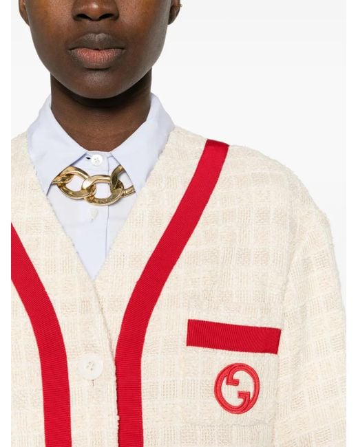 Gucci Red Cotton Blend Blazer