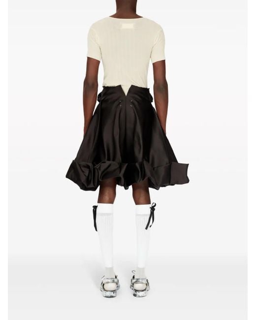 Maison Margiela Natural Button-Placket T-Shirt for men