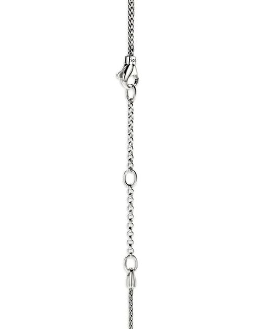 John Hardy White Jh Essential Diamond Necklace