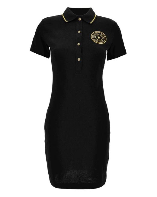 Versace Jeans Couture ポロワンピース Black