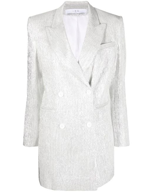 IRO White Benab Blazer-Dress