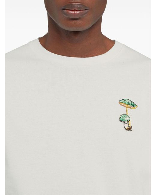 T-shirt girocollo di Jil Sander in White da Uomo