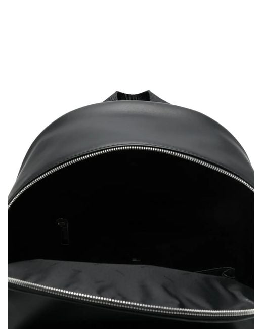 Boss Black Zip-Pocket Backpack for men