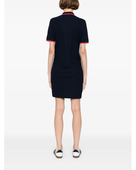 Lacoste Blue French Made Slim Fit Polo Dress