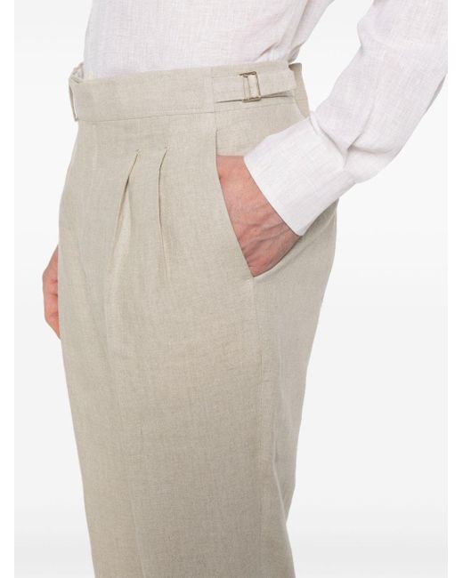 Boggi Natural Edoardo Slim-cut Trousers for men