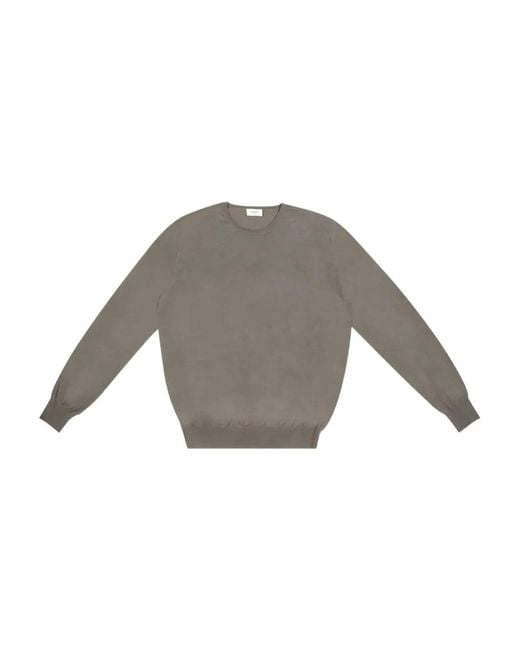 Jersey Con Cuello Redondo Saint Laurent de hombre de color Gray