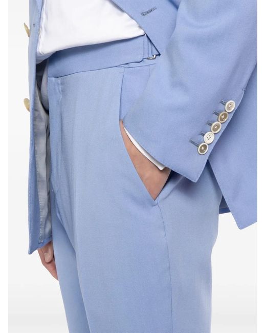 Tom Ford Blue Tailored Trousers for men