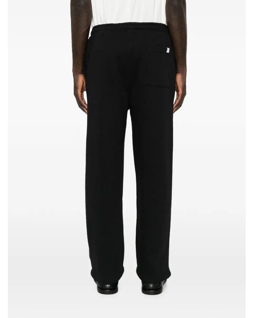 Woc Black Cajamarca Drawstring-Waist Track Pants for men