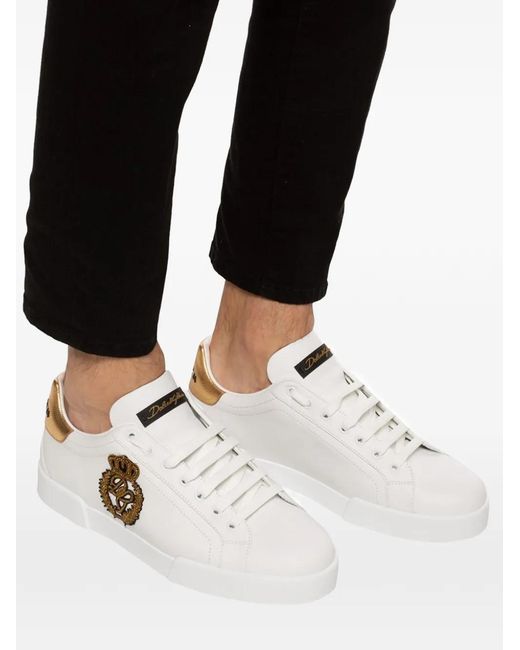 Dolce & Gabbana White Sneakers for men