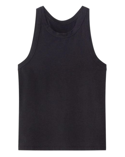 Another Tomorrow レーサーバック トップ Black