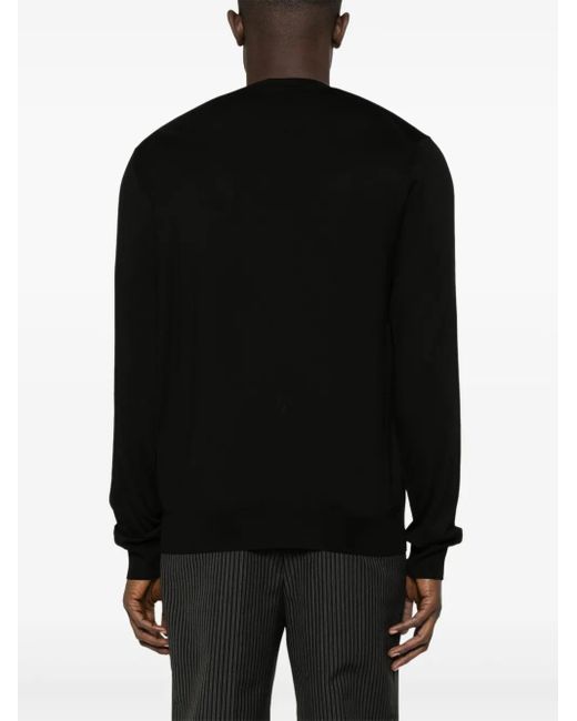 Prada Black Silk Sweater for men