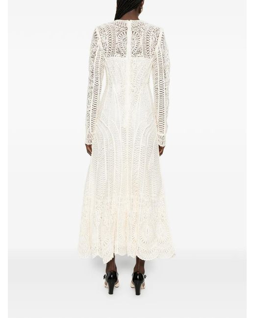 Jonathan Simkhai White Long-Sleeve Maxi Dress