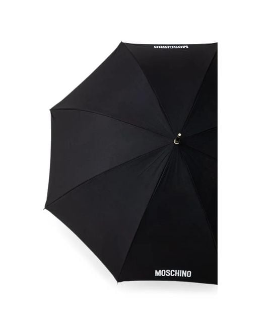 Moschino Blue Cloud-Print Umbrella