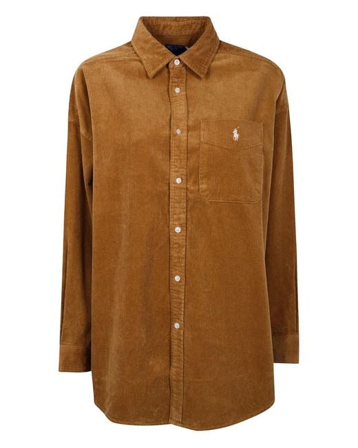 Polo Ralph Lauren Brown Shirts