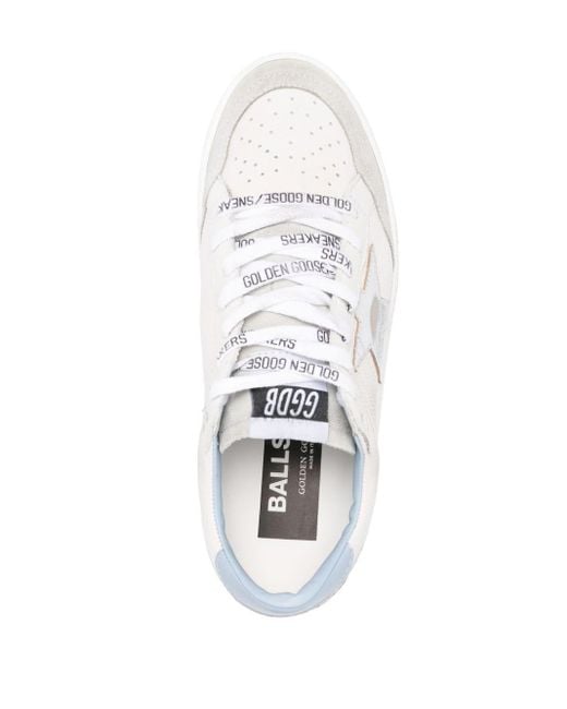 Sneakers ball-star di Golden Goose Deluxe Brand in White