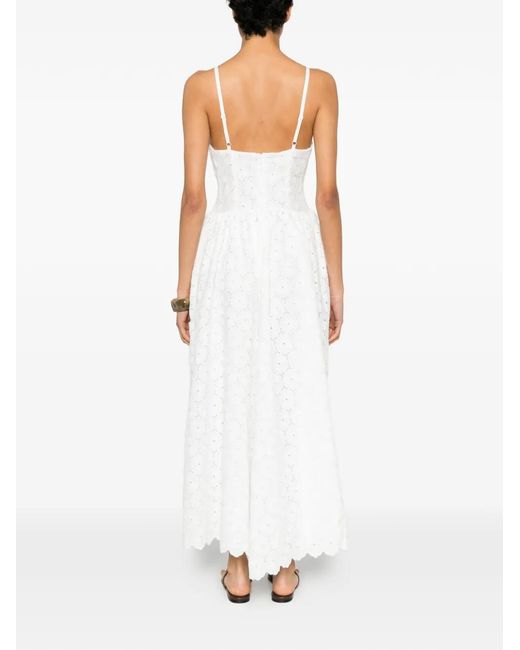 Faithfull The Brand White Milana Maxi Dress