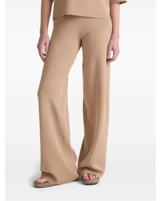 Yves Salomon Natural Knitted Trousers