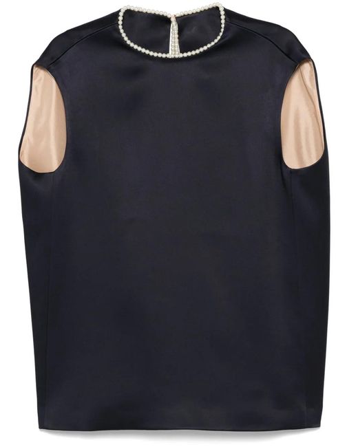 Carven Cocoon Top in het Blue
