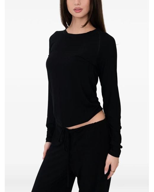 On/Off Essentials Black The Everyday Longsleeves T-Shirt