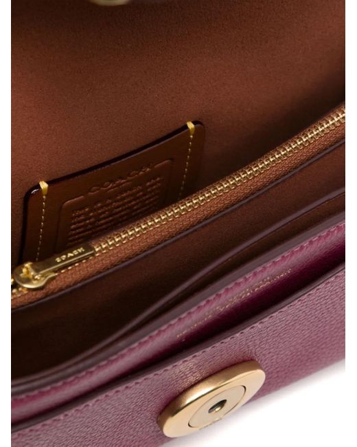 COACH Purple Tabby Schultertasche 20Cm