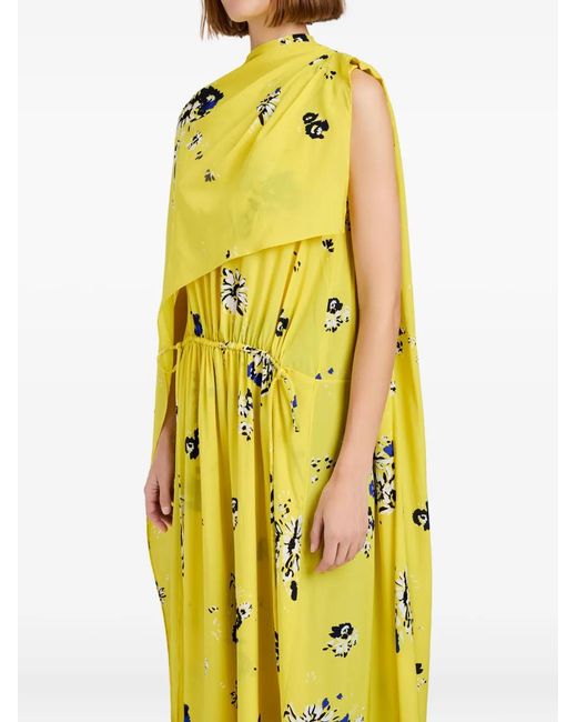 Proenza Schouler Yellow Ysabelle Dress