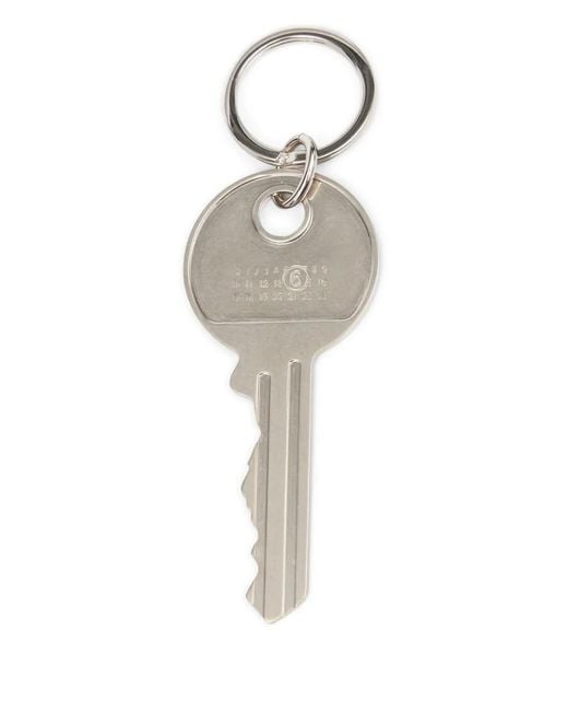 MM6 by Maison Margiela Metallic Key Keyring