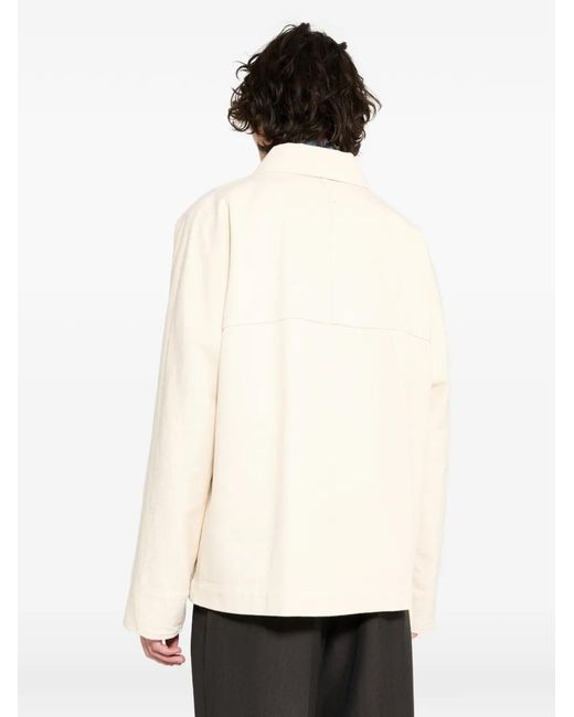 Margaret Howell White Veste À Manches Raglan for men