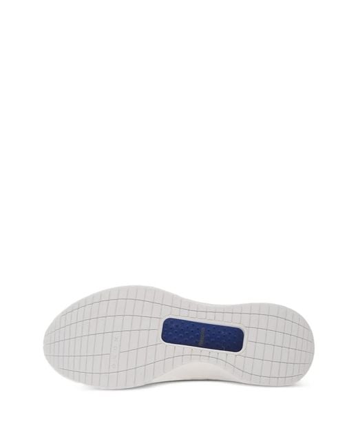 Geox White Baskets Gxrn-01 En Daim for men