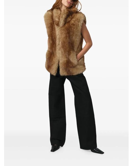 Apparis Brown Laila Sleeveless Vest