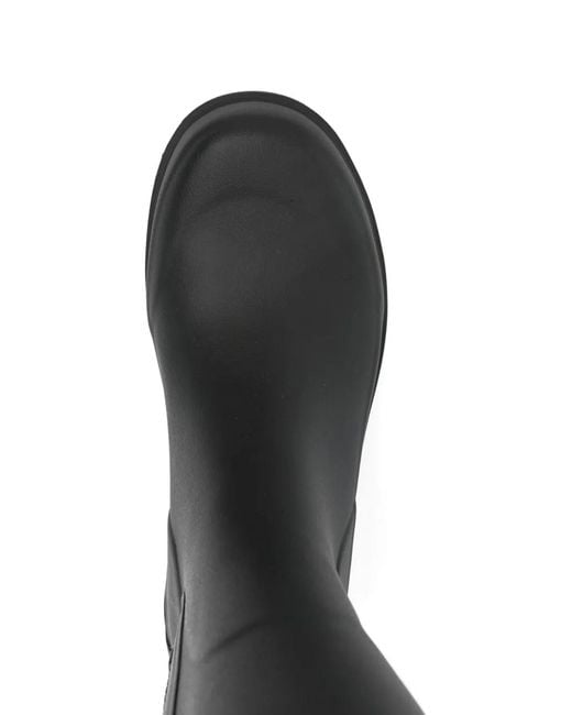 Tretorn Black Halla Lug-Sole Boots
